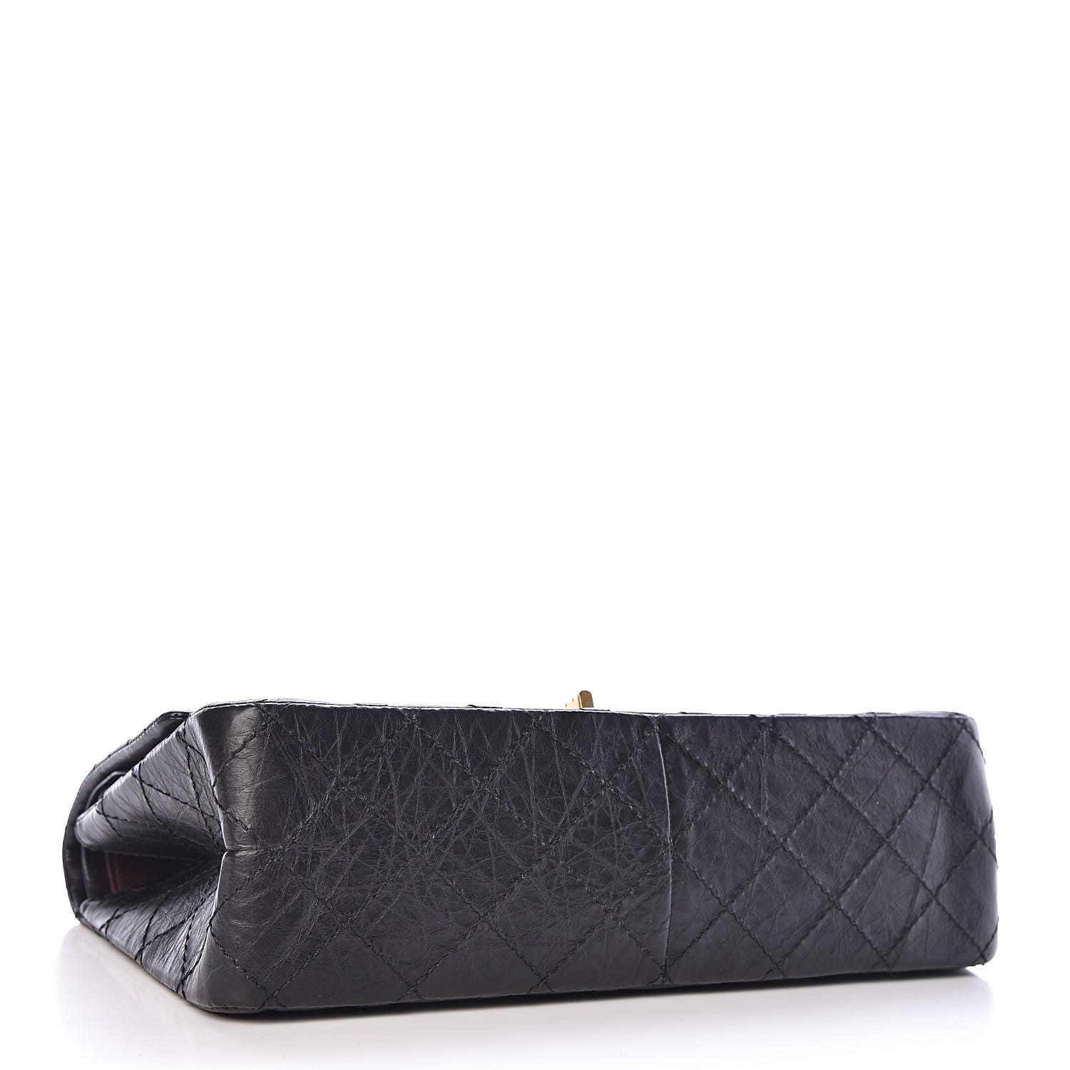 Chanel Aged Calfskin Quilted 2.55 Reissue 226 Flap Black 4 of 11
