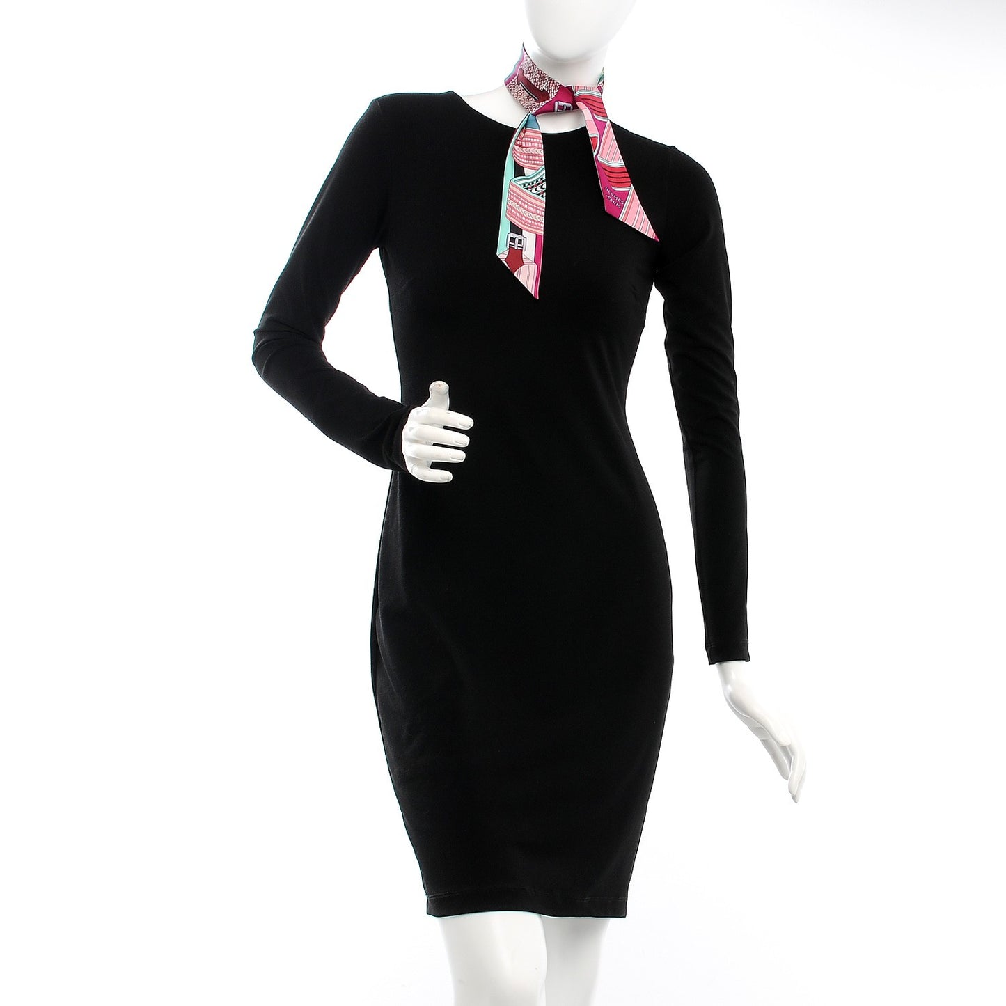 Silk Sangles En Zigzag Twilly