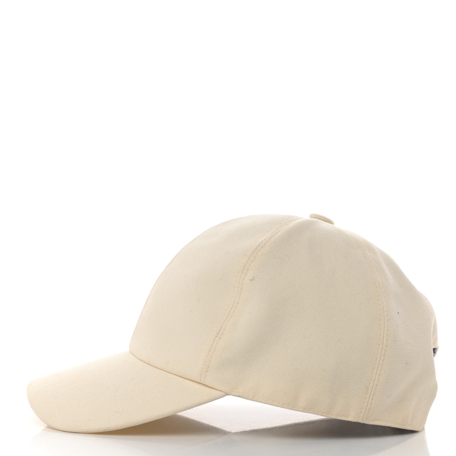 Hermes Cotton Canvas Tess Cap 58 Ecru 3 of 8
