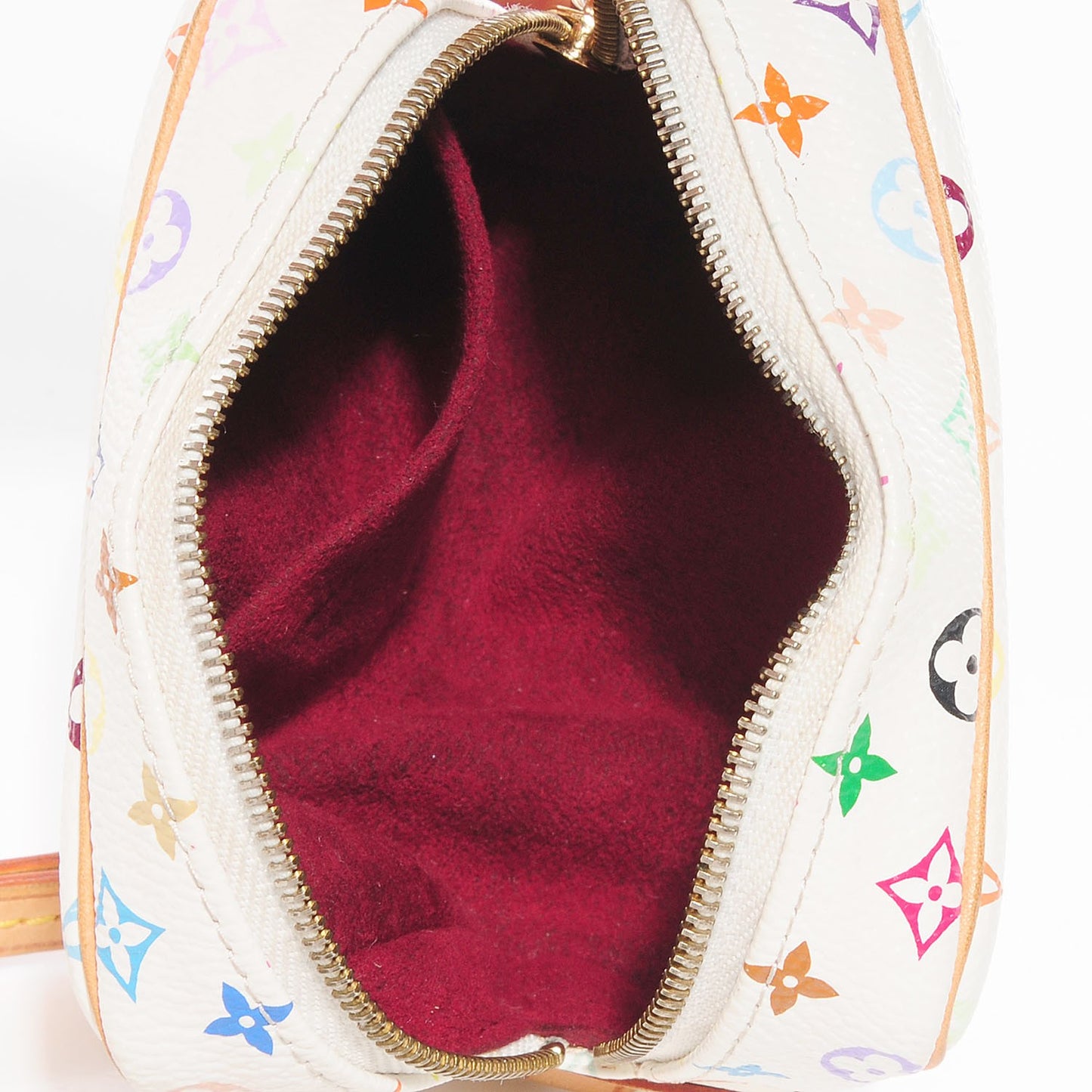 Monogram Multicolor Trousse Wapity White