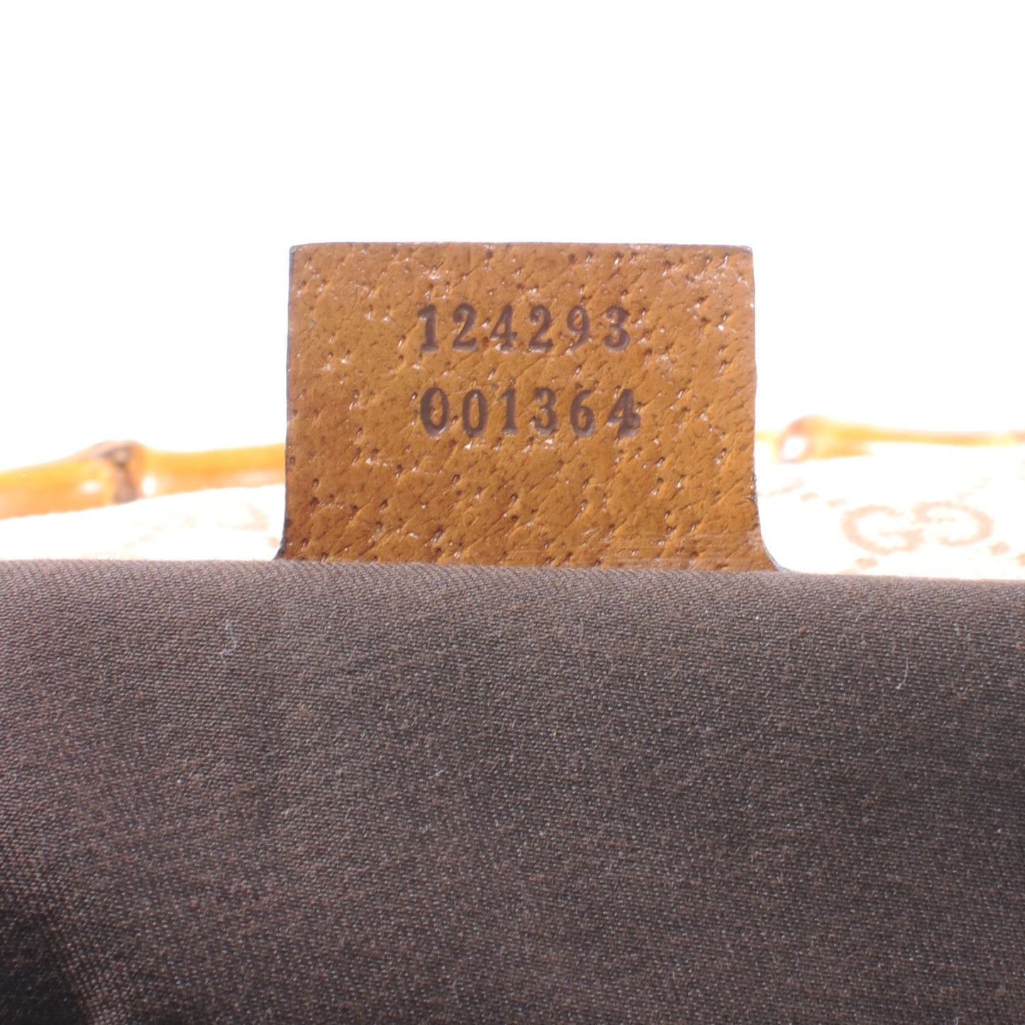 Monogram Bamboo Handle Bag