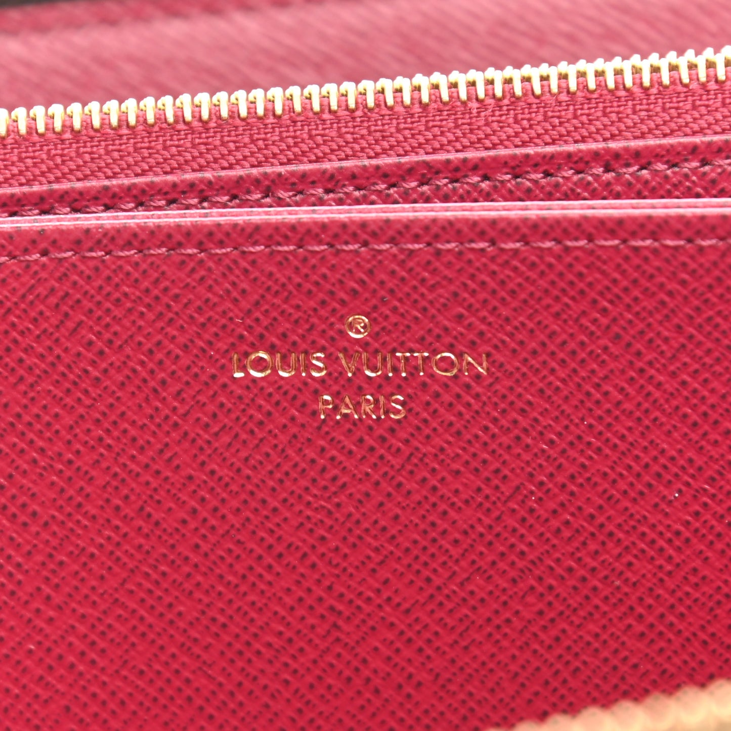 Monogram Zippy Wallet Fuchsia