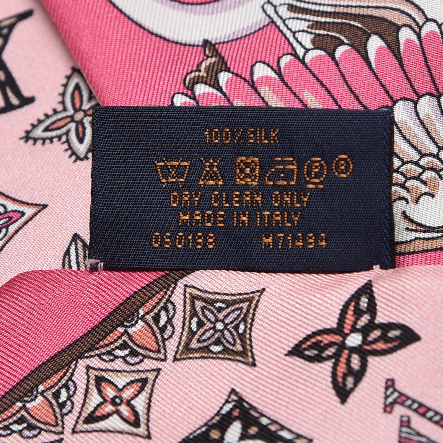 Louis Vuitton Silk Monogram Innocence BB Bandeau Rose 4 of 4