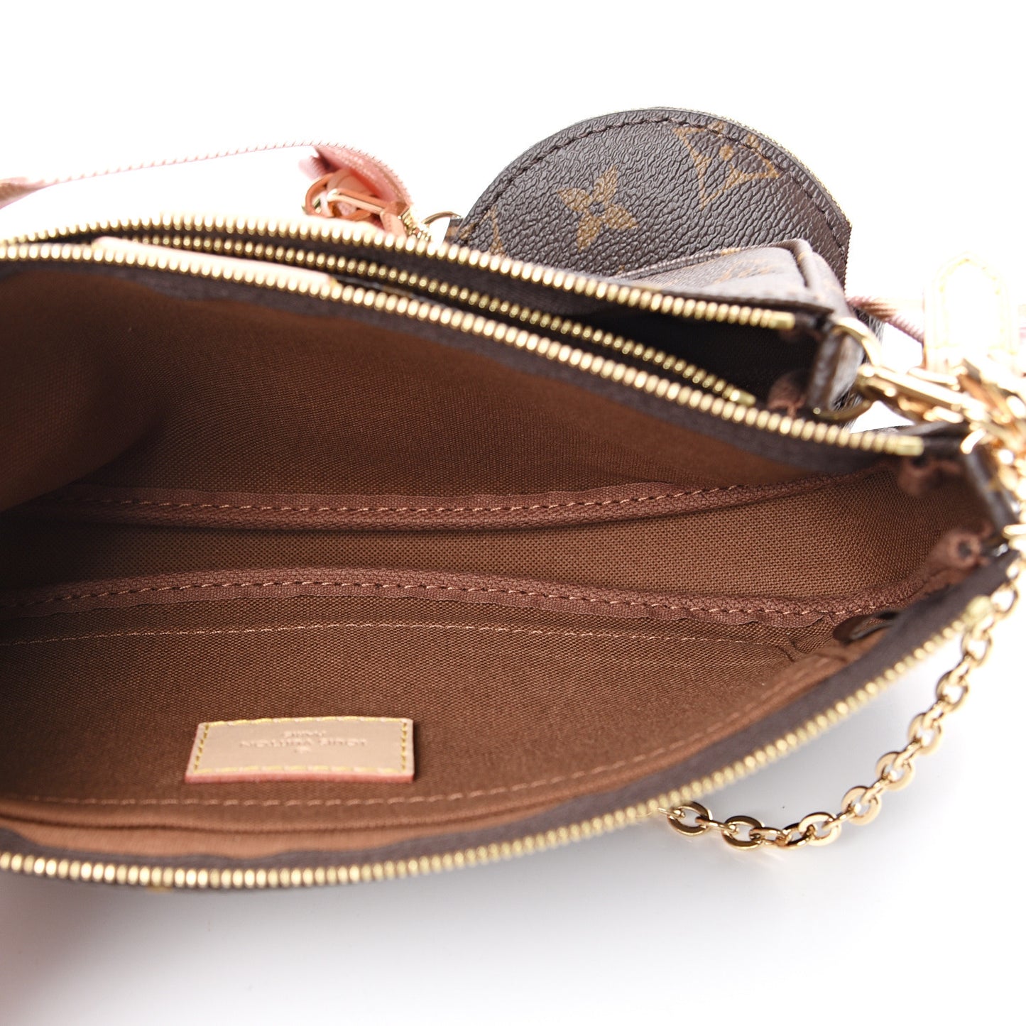 Monogram Multi Pochette Accessories Rose Clair