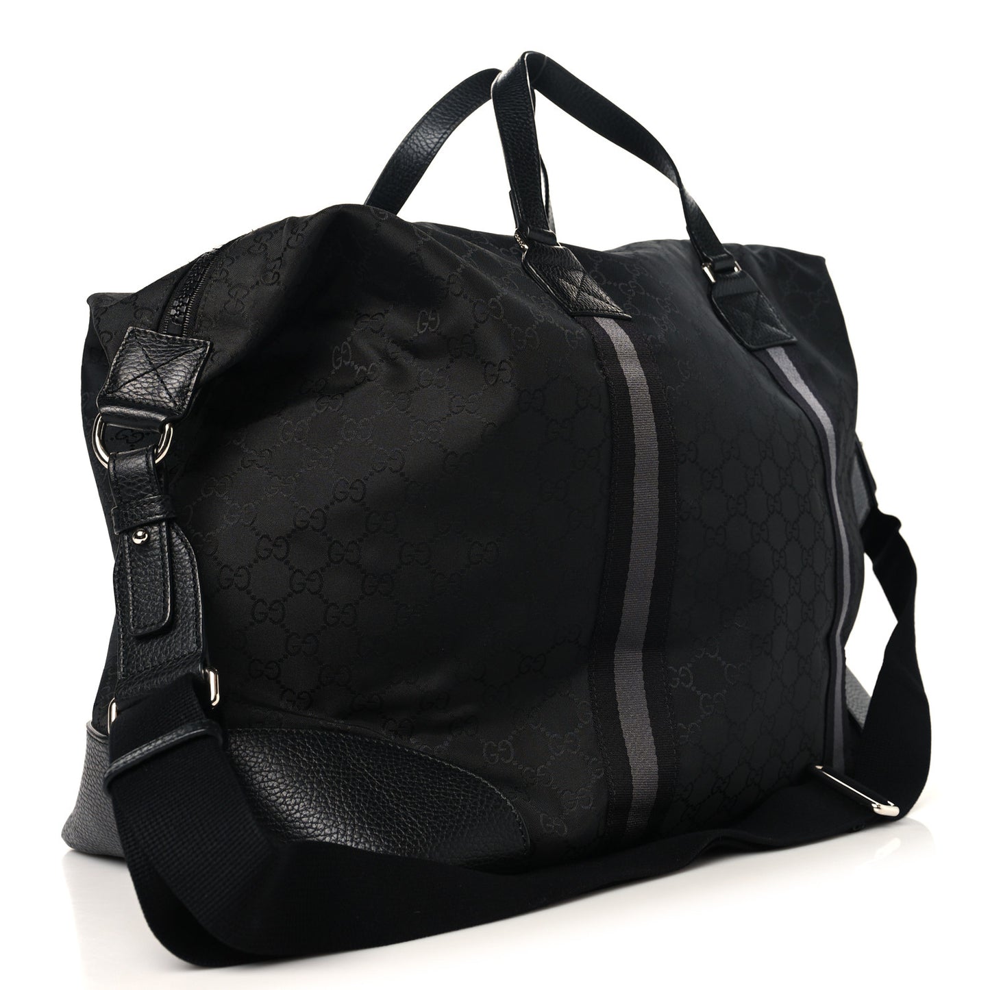 Nylon Monogram XL Duffle Bag Black