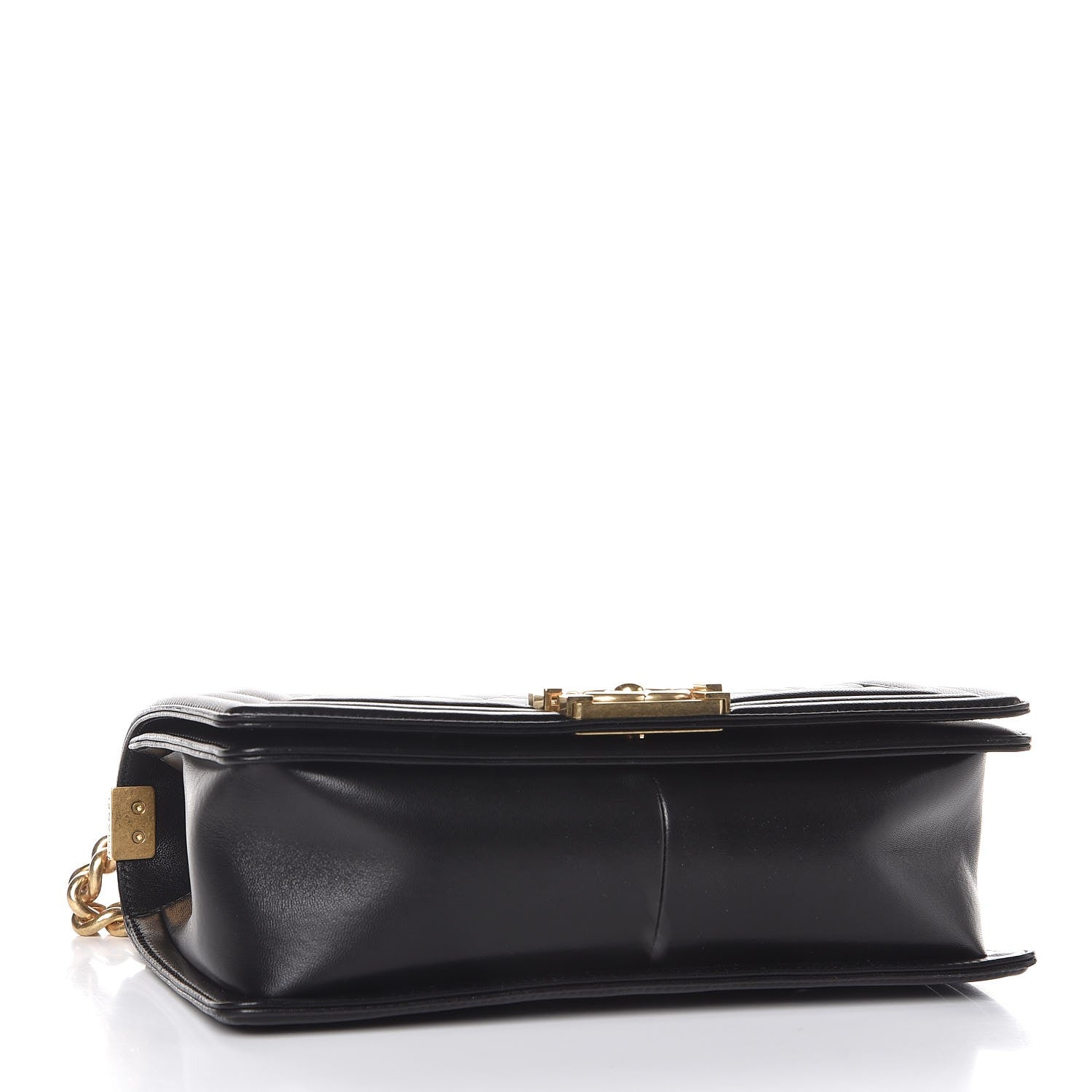 Chanel Lambskin Quilted Medium Boy Flap Black 4 of 8