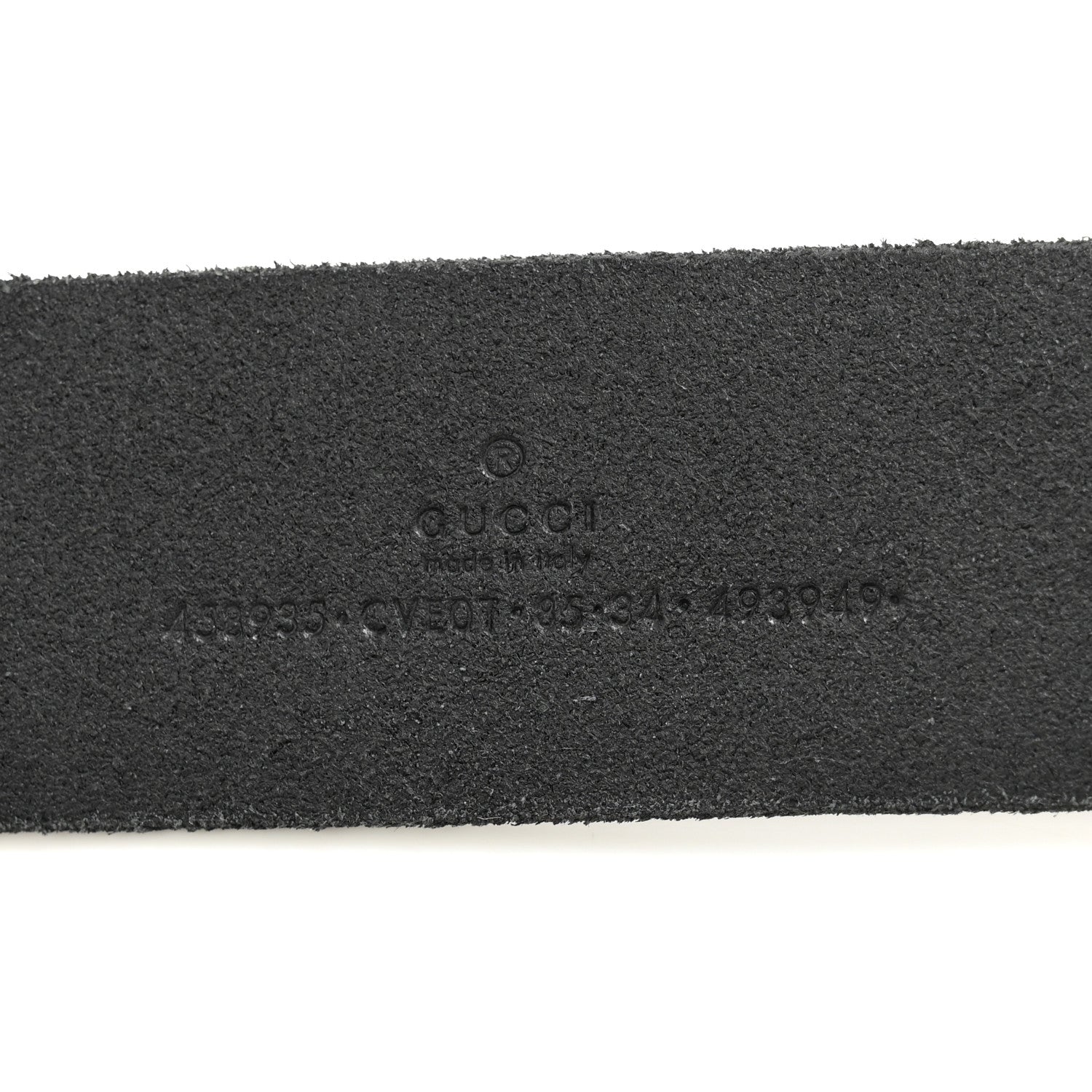 Gucci Calfskin Snake Belt 85 34 Black 3 of 5