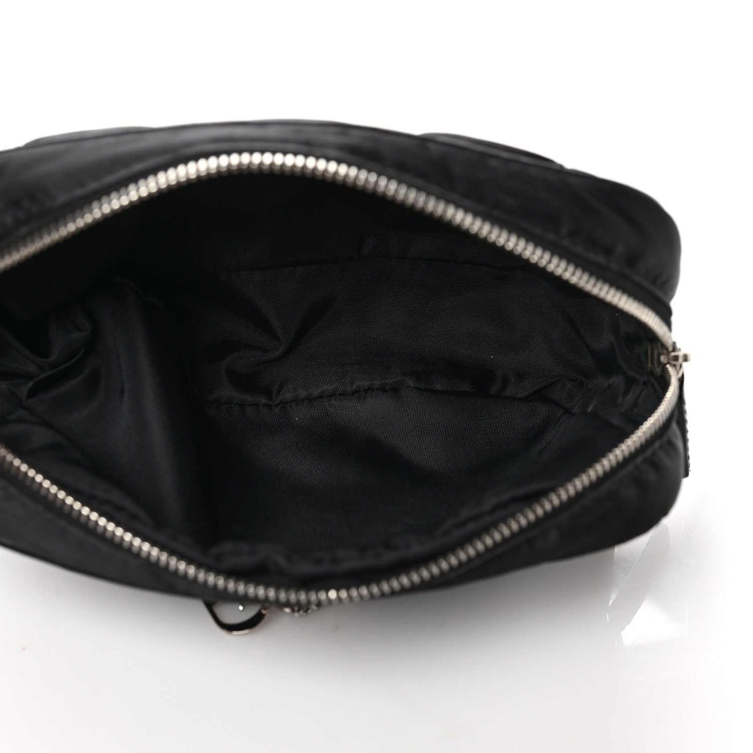 Christian Dior Nylon Cannage Zipped Pouch Black 5 of 8