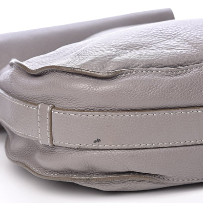 Chloe Calfskin Medium Marcie Round Crossbody Bag Cashmere Grey 9 of 23