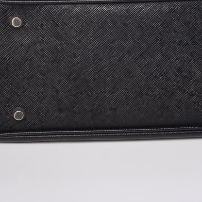 Prada Saffiano Lux Small Shoulder Bag Black 8 of 11