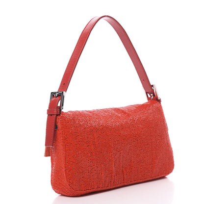 Fendi Beaded Baguette Papavero 3 of 12