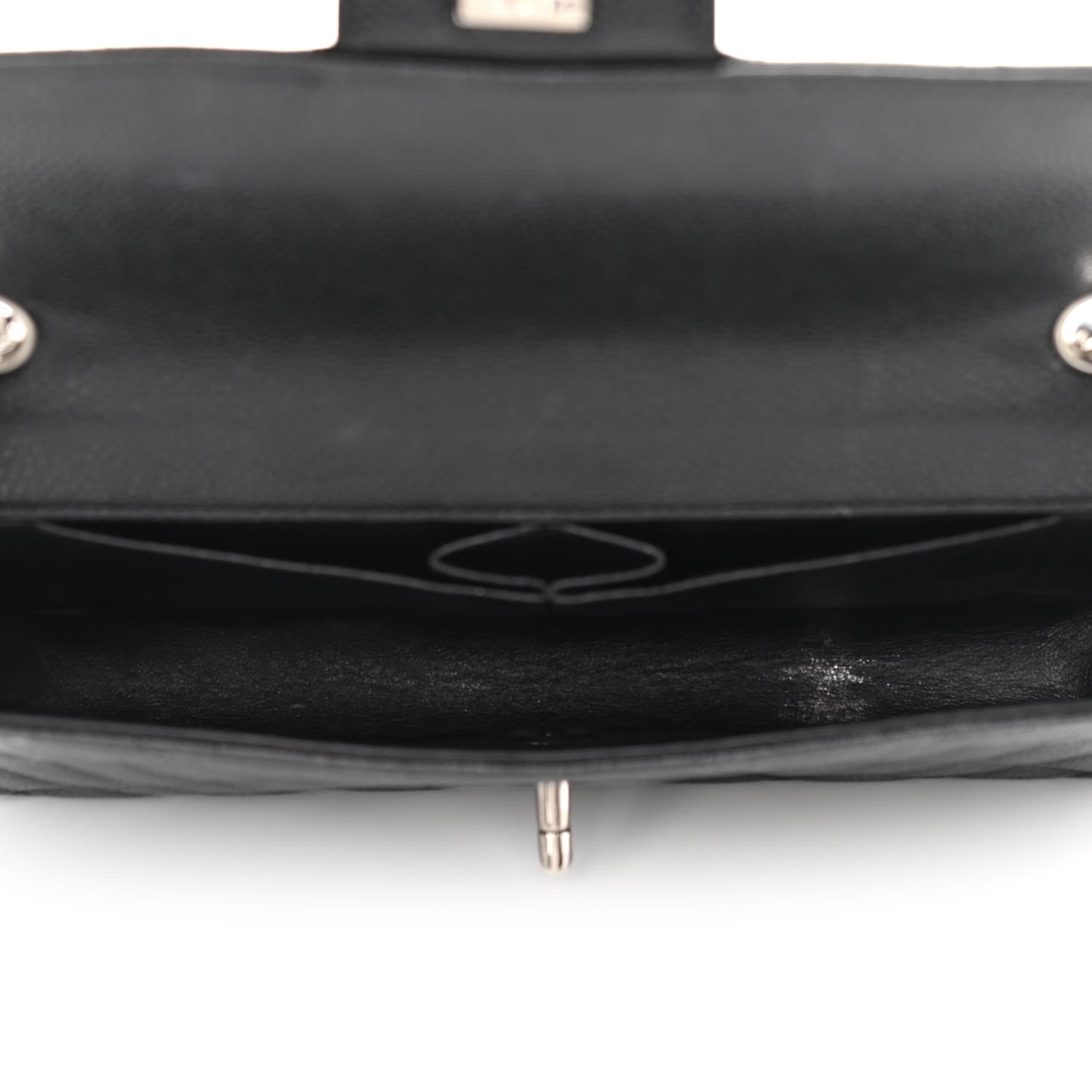Chanel Caviar Quilted East West Flap Black 5 of 11