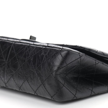 Chanel Aged Calfskin Quilted 2.55 Reissue 226 Flap So Black 10 of 10