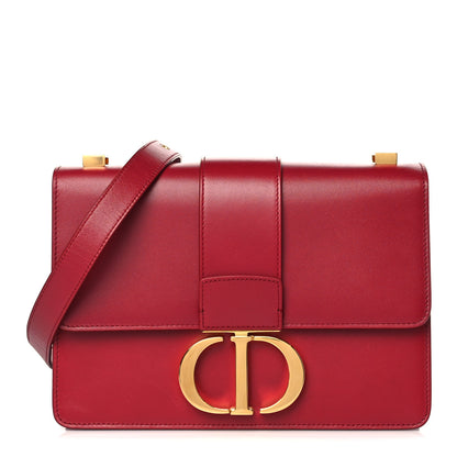 Christian Dior Smooth Calfskin 30 Montaigne Flap Bag Fuchsia 1 of 8
