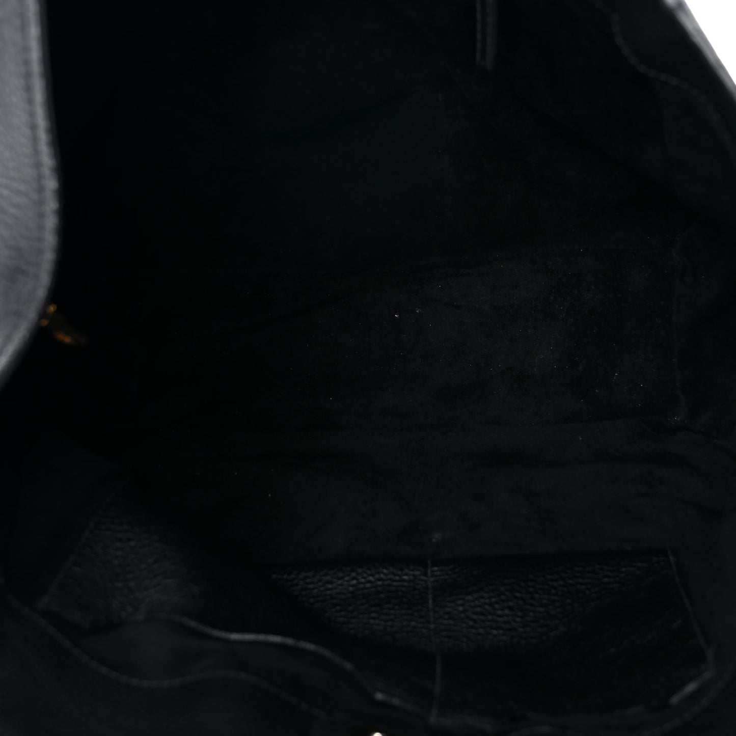 Grained Calfskin Sedgwick Medium Zipper Tote Black