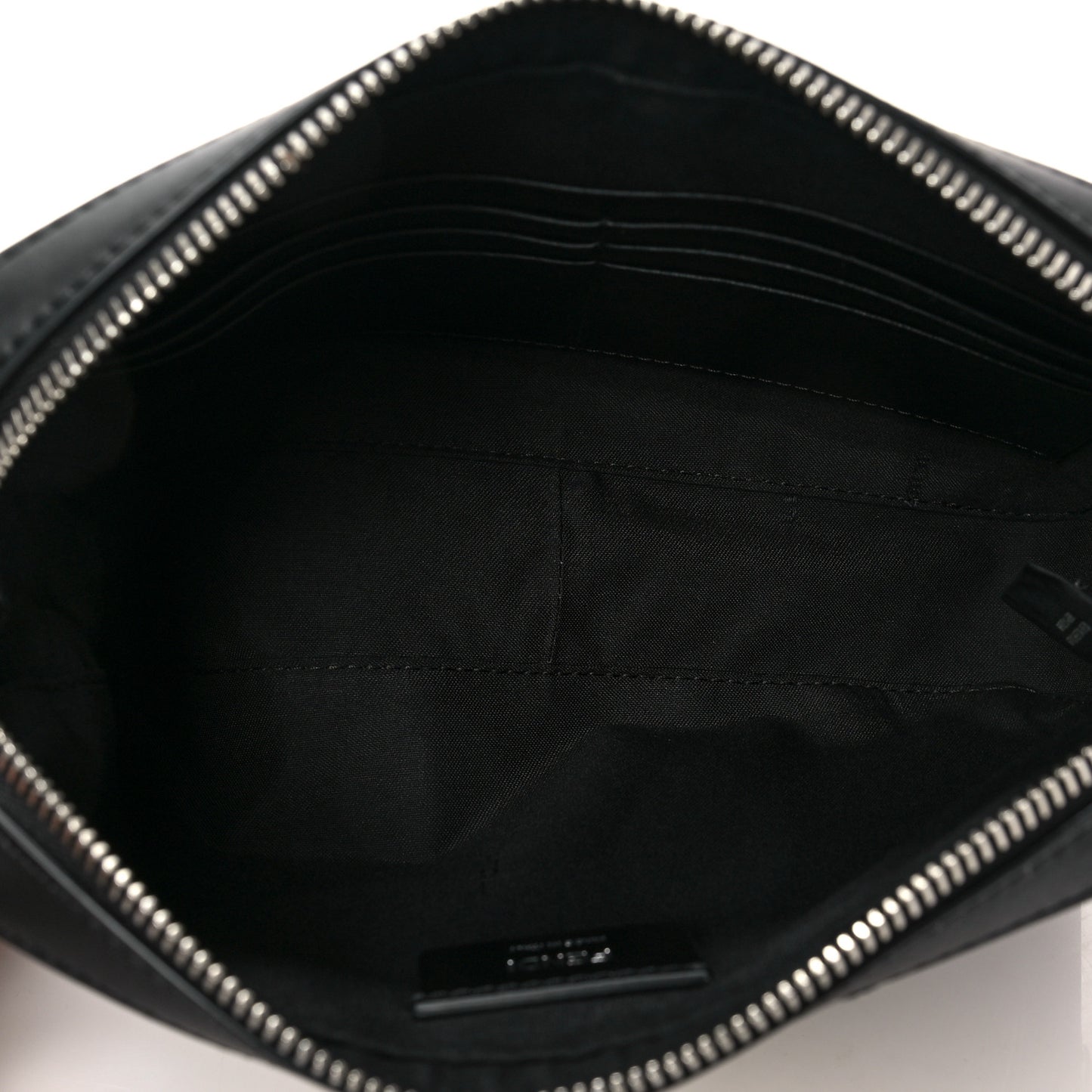Glazed Fabric Vitello Liberty FF 1974 Diagonal Medium Camera Case Black Sunflower