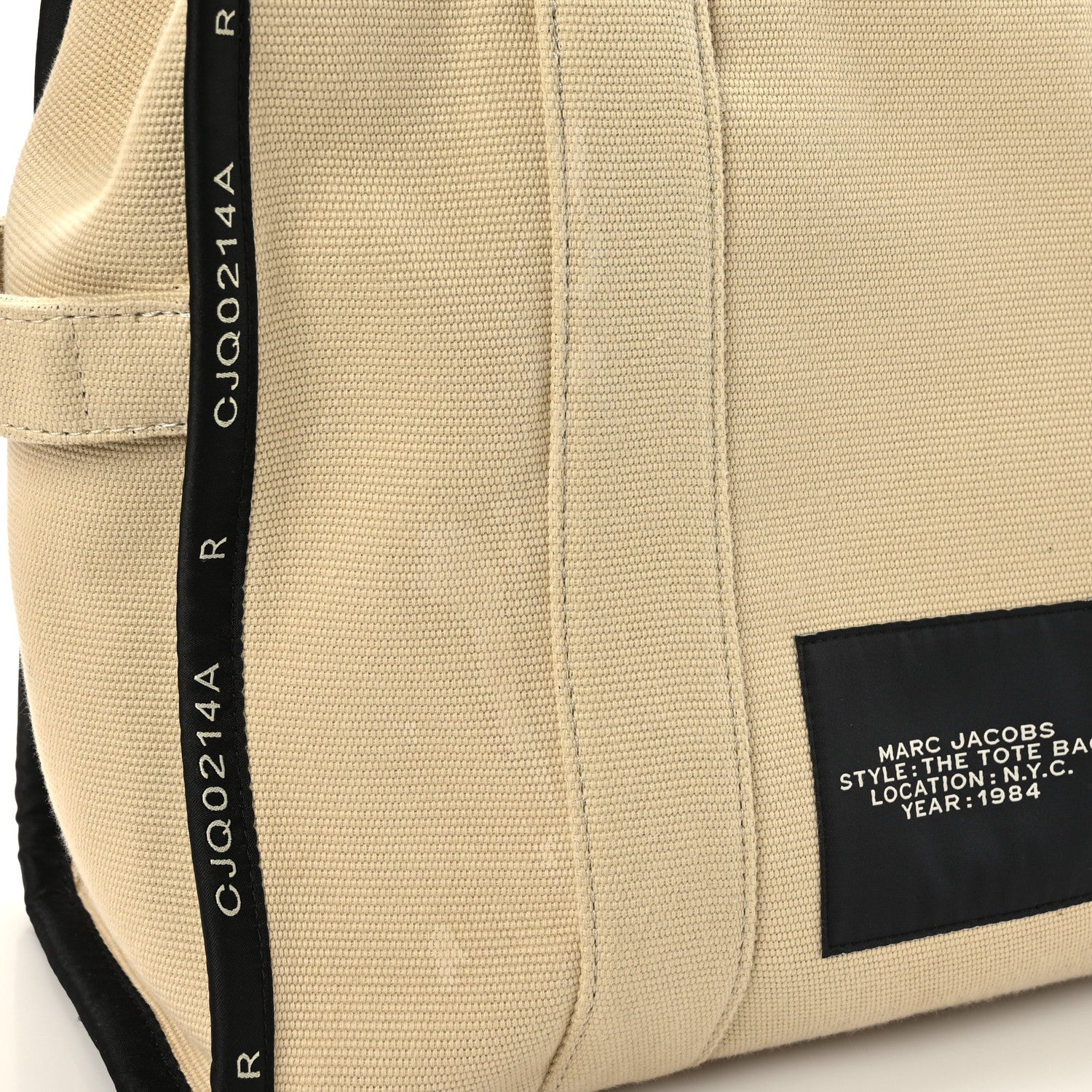 Marc Jacobs Jacquard Large The Traveler Tote Bag Warm Sand 9 of 9
