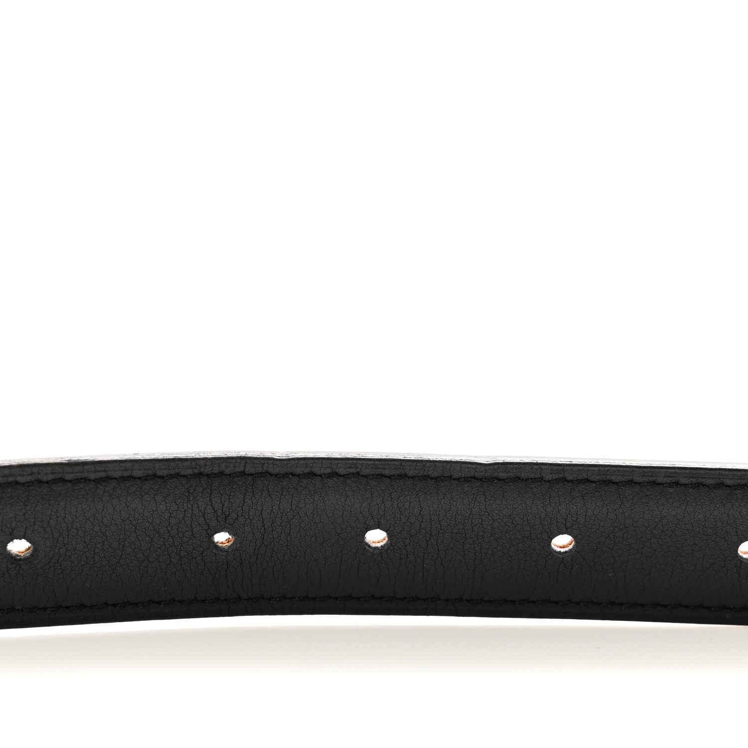Hermes Swift Epsom 24mm Guilloche H Belt 80 Black Gold 4 of 6
