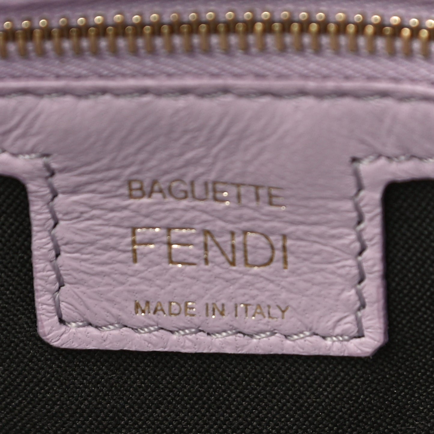 Nappa FF 1974 Embossed Baguette Anemone