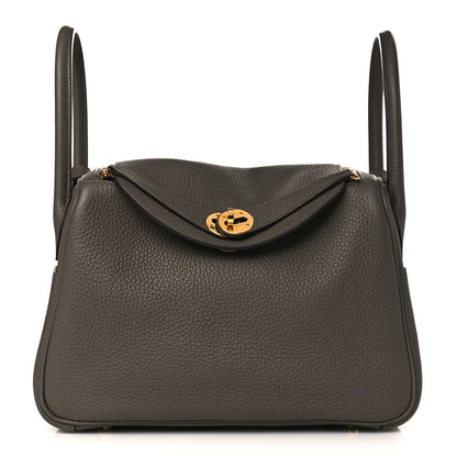Hermes Taurillon Clemence Lindy 26 Etain 1 of 10