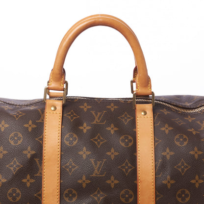 Louis Vuitton Monogram Keepall Bandouliere 55 7 of 9