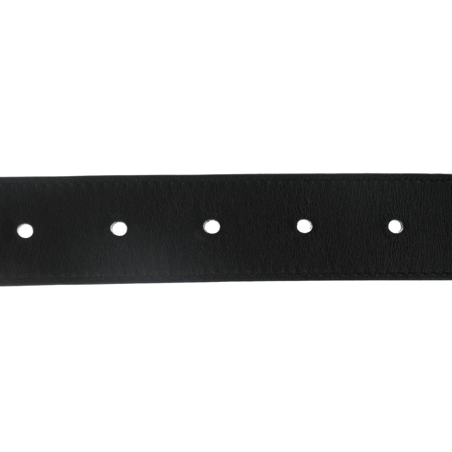 Gucci Calfskin Double G 30mm Belt 80 32 Black 3 of 5