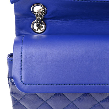 Chanel Patent Caviar Quilted 2.55 Reissue 226 Flap Navy Blue 11 of 15