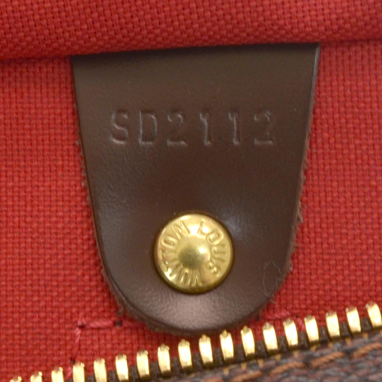 Louis Vuitton Damier Ebene Speedy Bandouliere 35 4 of 6