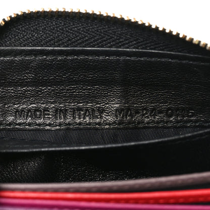Christian Dior Lambskin Cannage Gusset Card Holder Black 7 of 9