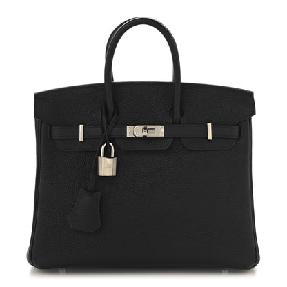 Hermes Togo Birkin 25 Black 1 of 13