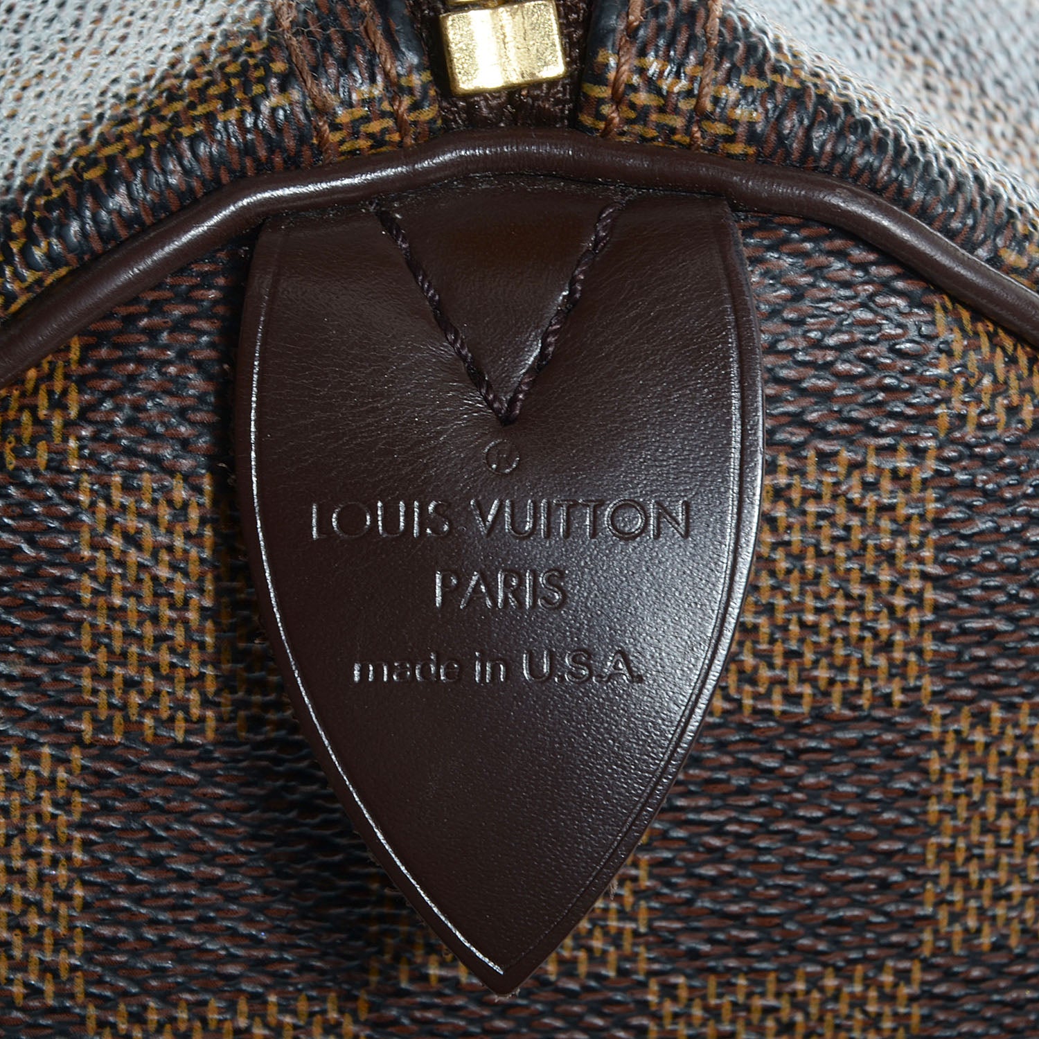 Louis Vuitton Damier Ebene Speedy 35 7 of 7
