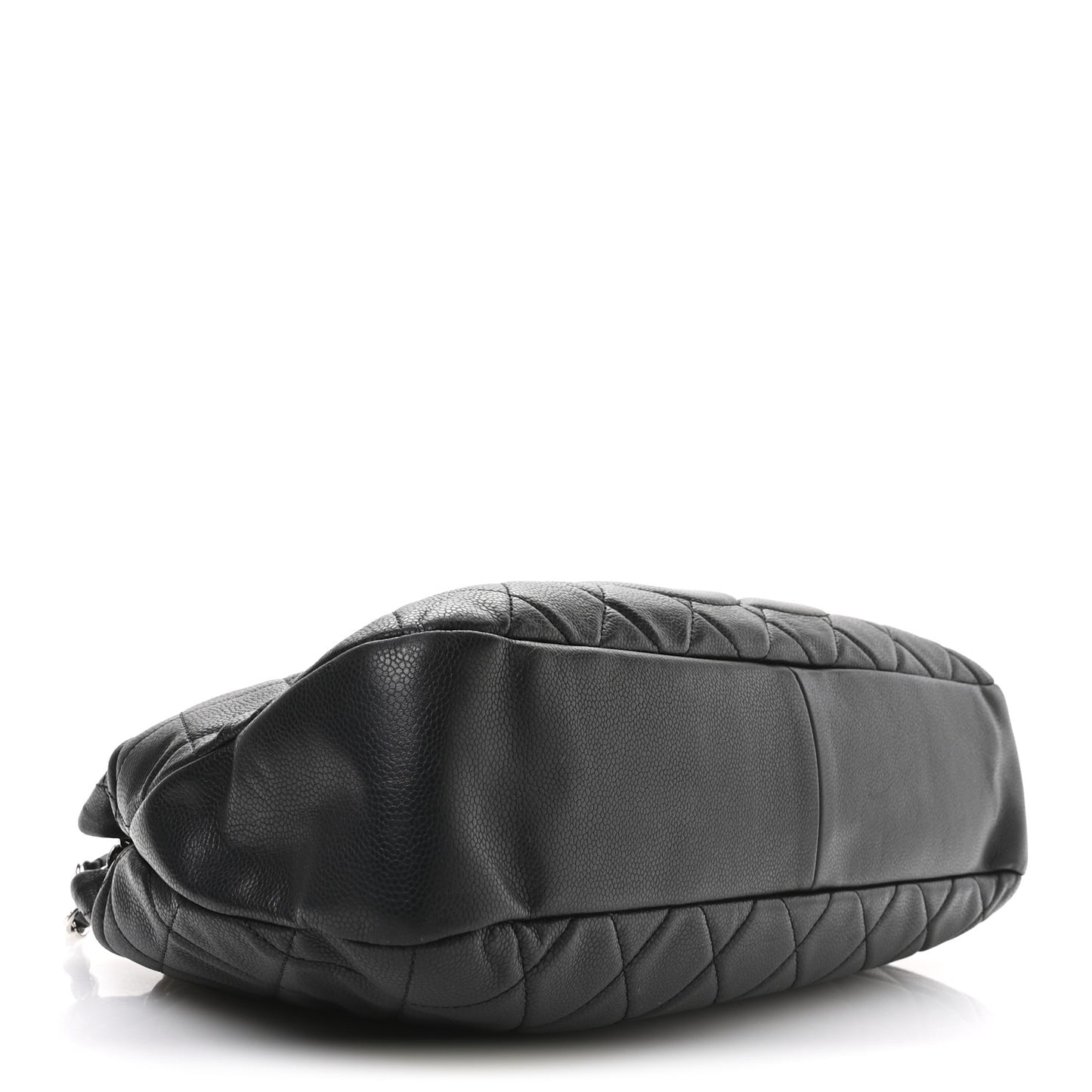 Caviar Quilted Timeless CC Soft Tote Black