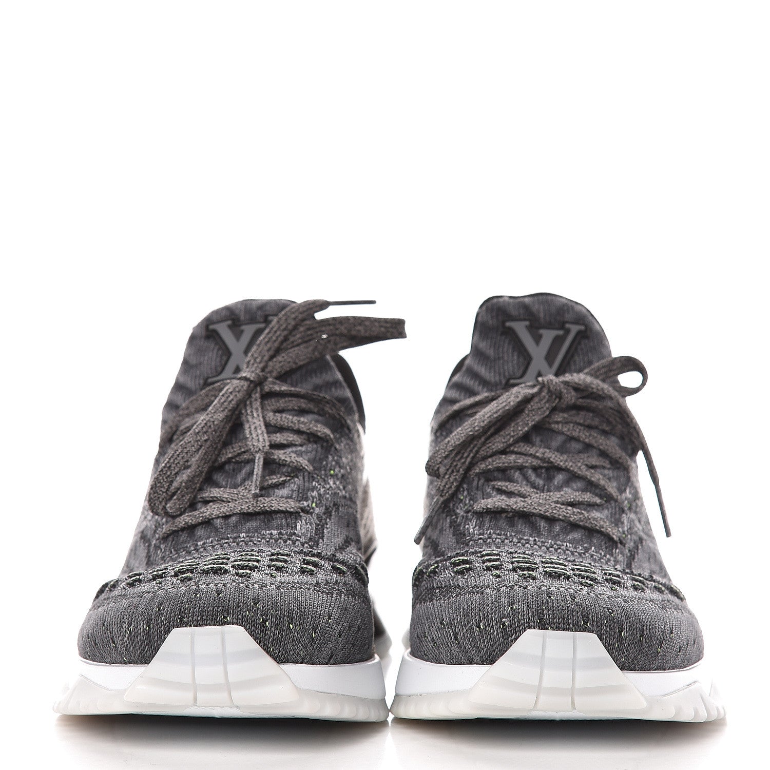 Louis Vuitton Technical Knit V.N.R Sneakers 5 Gris 2 of 11
