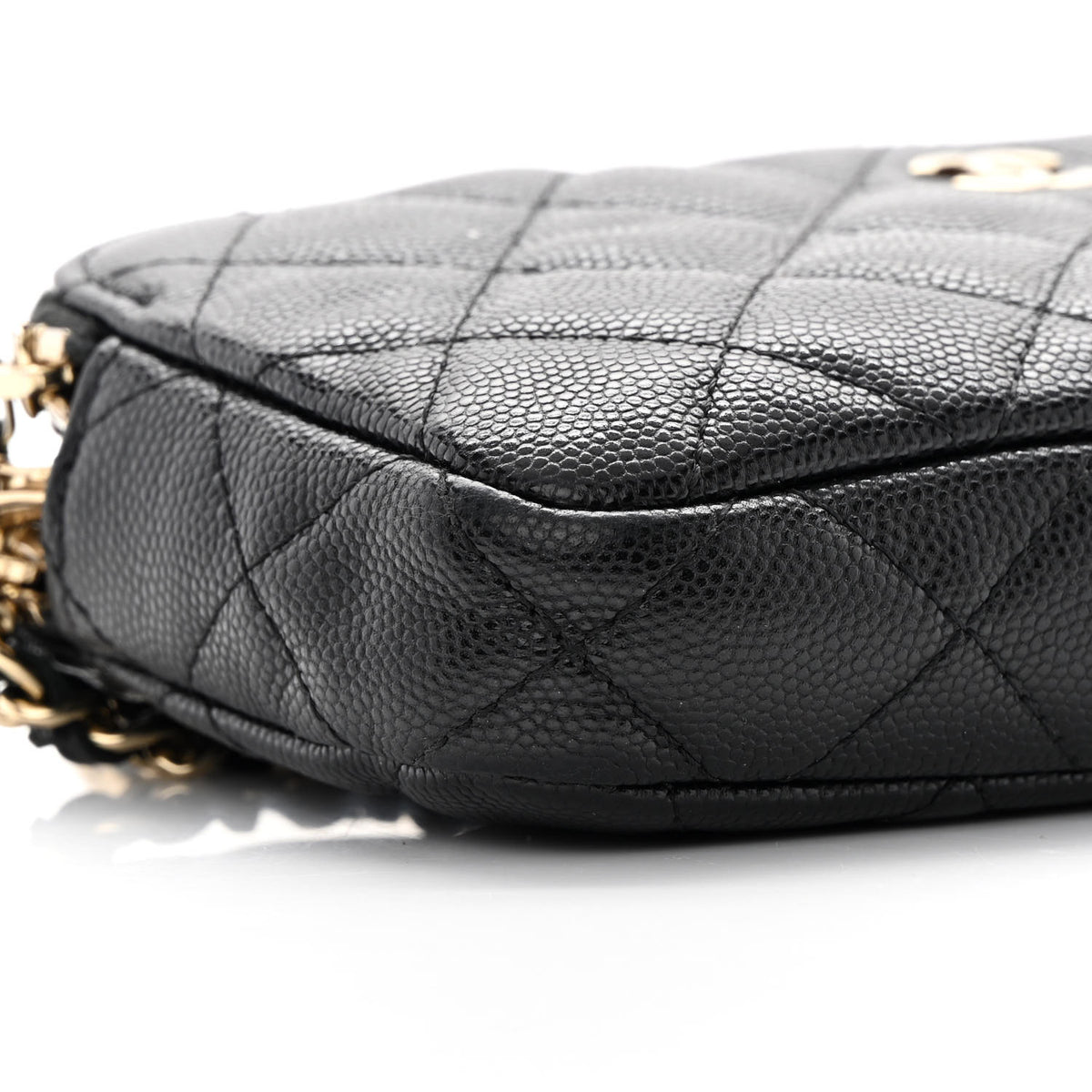 Chanel Caviar Quilted Small Clutch With Chain Black 12 of 16