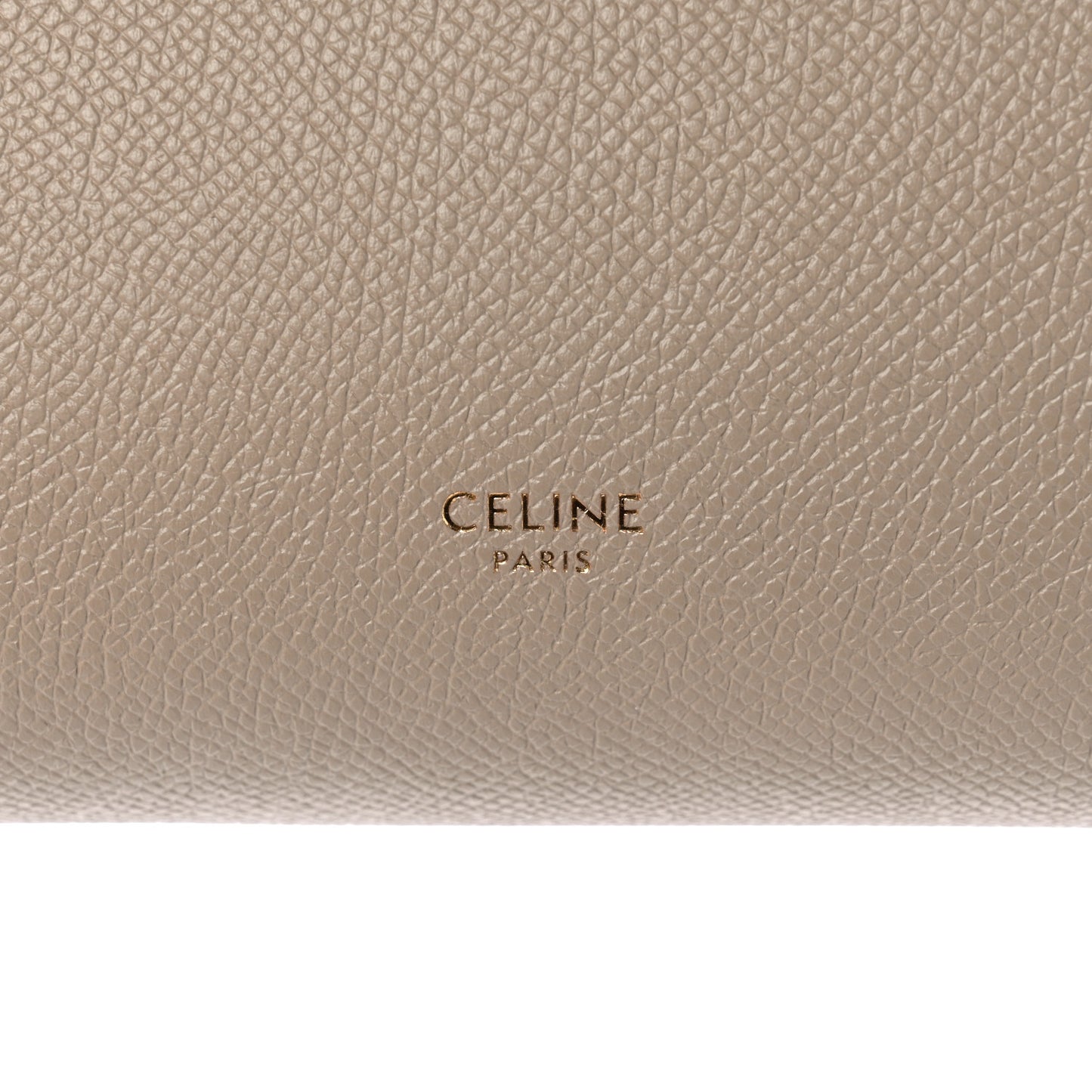 Grained Calfskin Micro Belt Bag Light Taupe