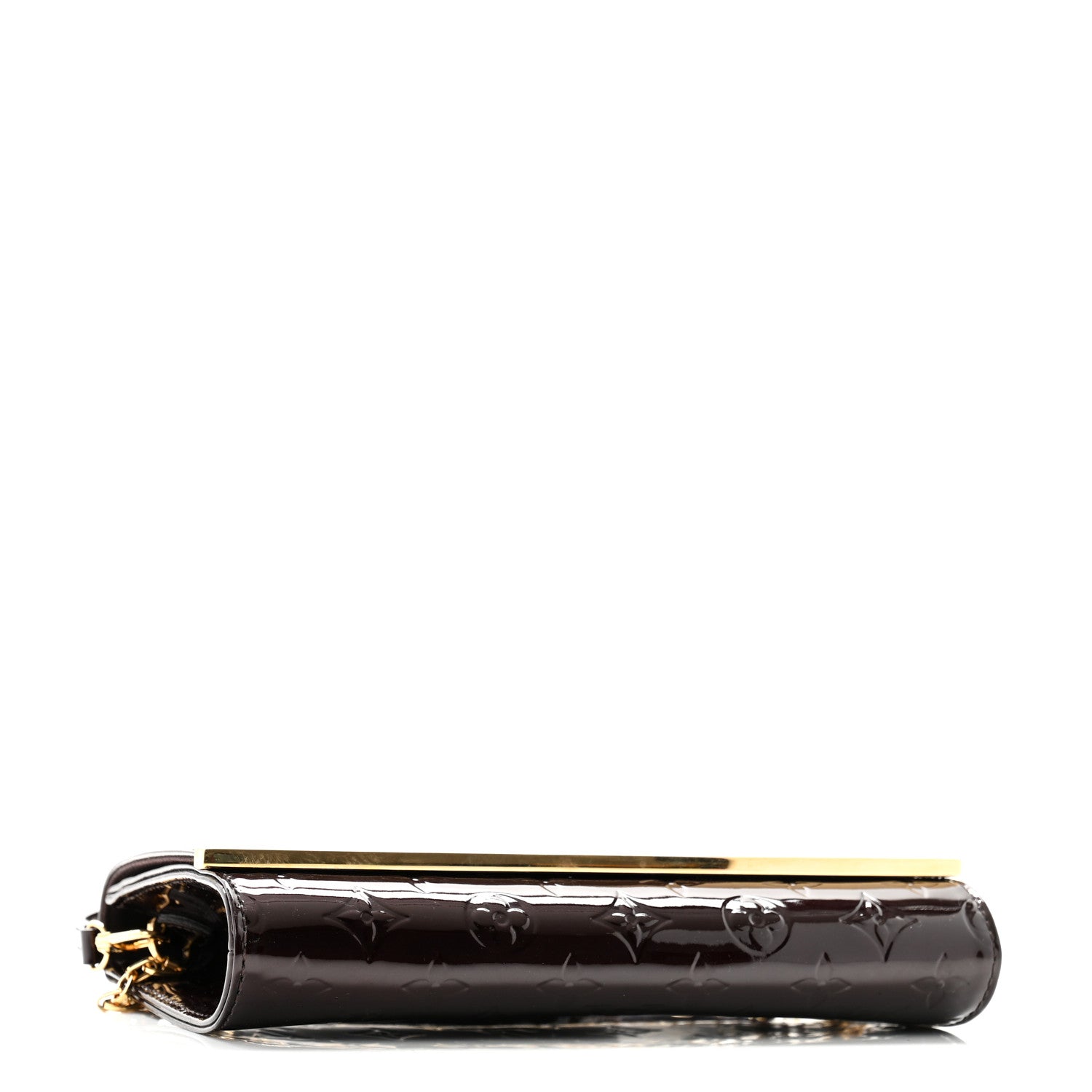 Louis Vuitton Vernis Ana Clutch Amarante 3 of 11