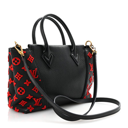 Louis Vuitton Veau Cachemire Tote W BB Black 3 of 9