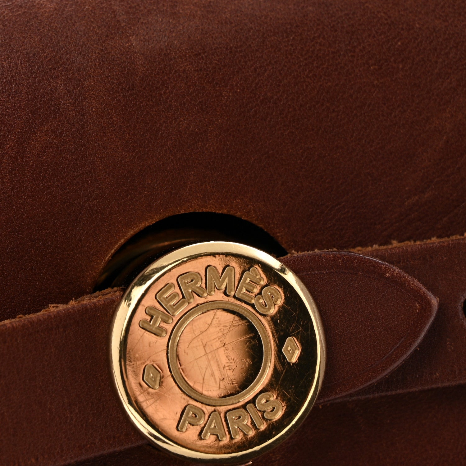 Hermes Toile Vache Calfskin Herbag 30 PM Havane 13 of 14
