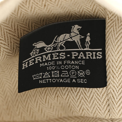 Hermes Canvas Small Bride-A-Brac Pouch Natural 6 of 8