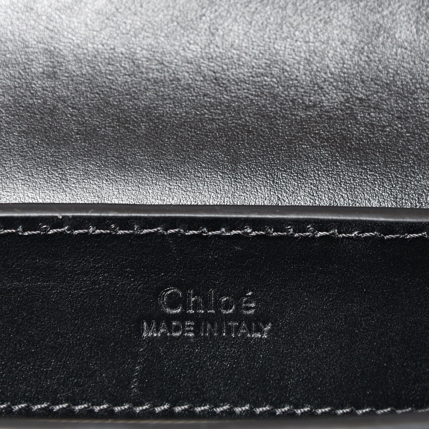 Chloe Calfskin Suede C Belt Bag Black 7 of 9