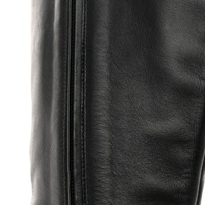 Jimmy Choo Shiny Calfskin Mahesa 85 Knee High Boots 36 Black 13 of 18
