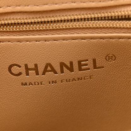 Chanel Raffia Fringe Nano Kelly Shopper Dark Beige 6 of 11