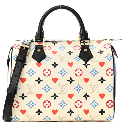 Louis Vuitton Game On Speedy Bandouliere 25 White 7 of 10