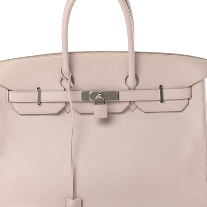 Hermes Swift Birkin 35 Rose Dragee 8 of 20