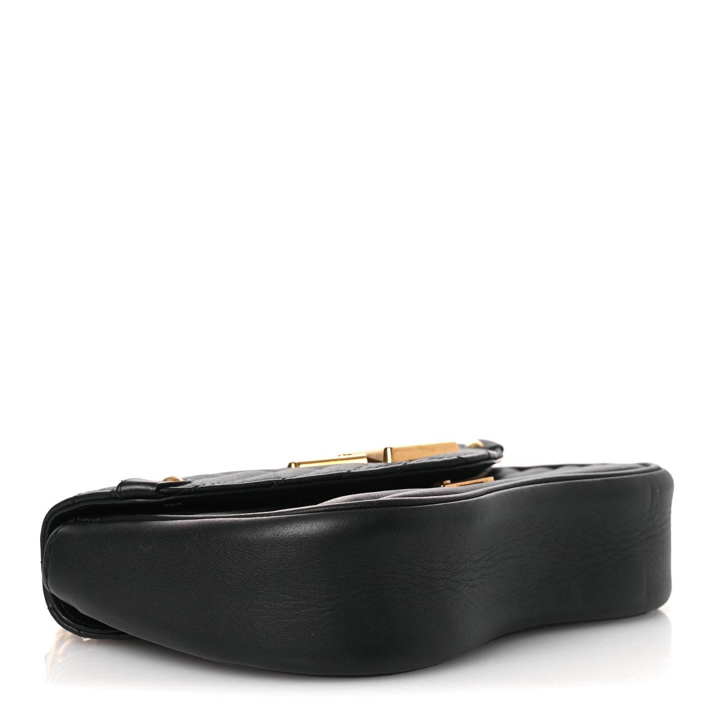 Calfskin New Wave Chain PM Black