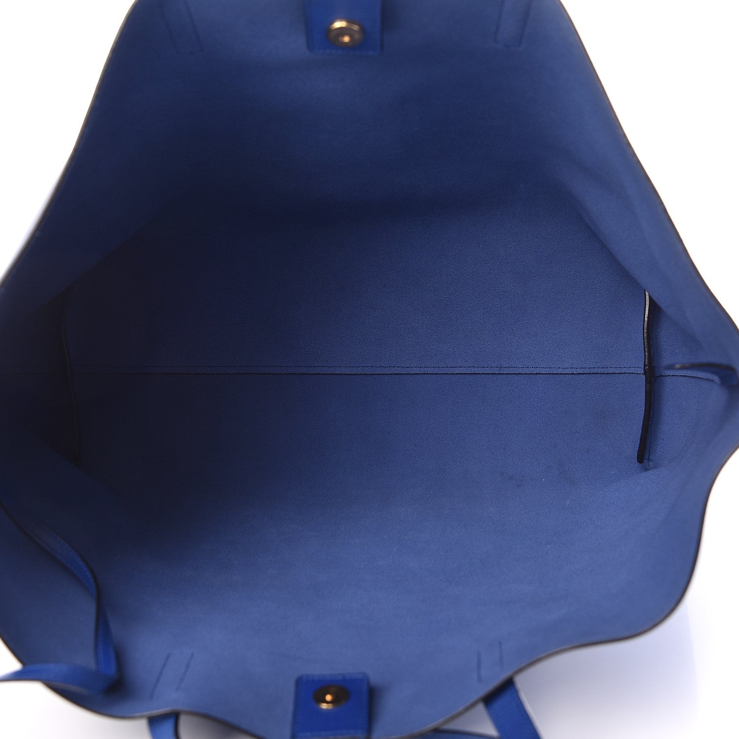 Saint Laurent Calfskin Large Shopping Tote Ultramarine 6 of 11
