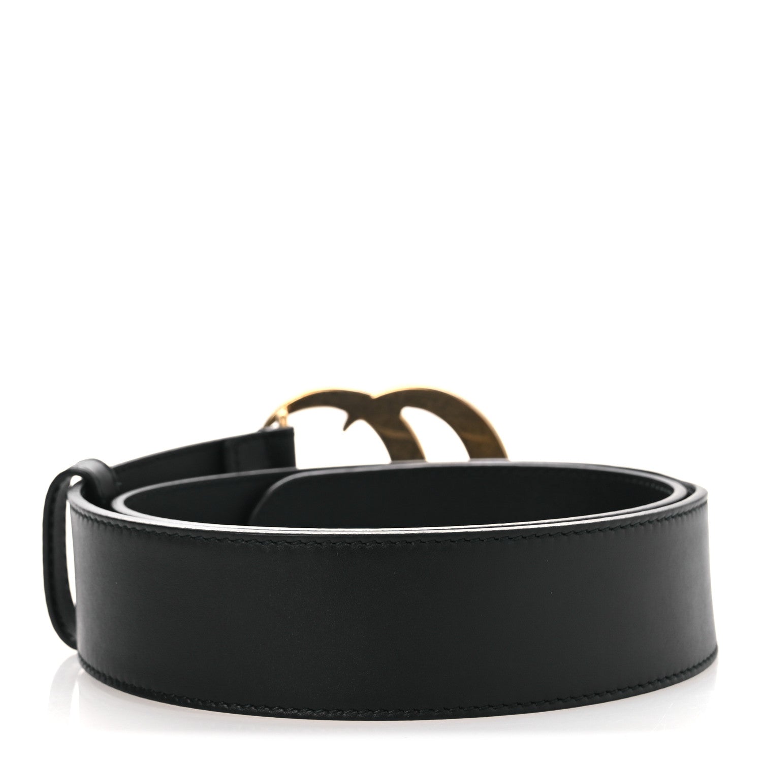 Gucci Calfskin Double G 30mm Belt 70 28 Black 2 of 6