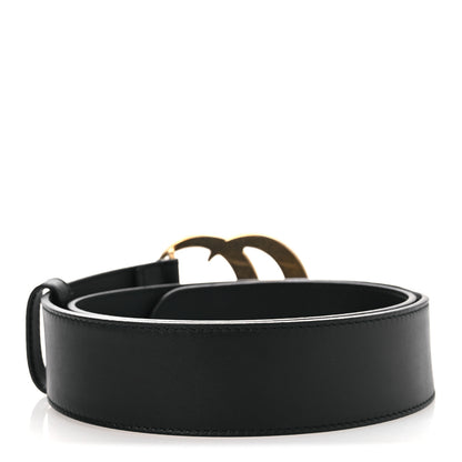 Gucci Calfskin Double G 30mm Belt 70 28 Black 2 of 6