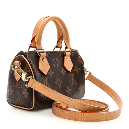 Louis Vuitton Monogram Nano Speedy Bandouliere 3 of 7