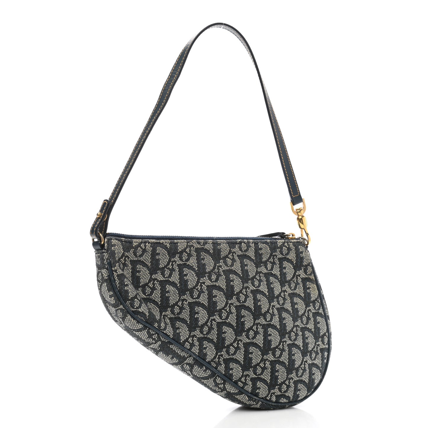 Monogram Mini Saddle Pochette Navy
